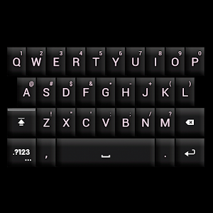 GO Keyboard Black/White Theme 1.0 Icon