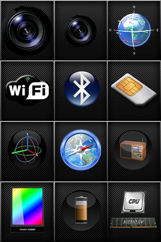 Android application Z - Device Test screenshort