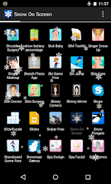 snow on screen poster 2