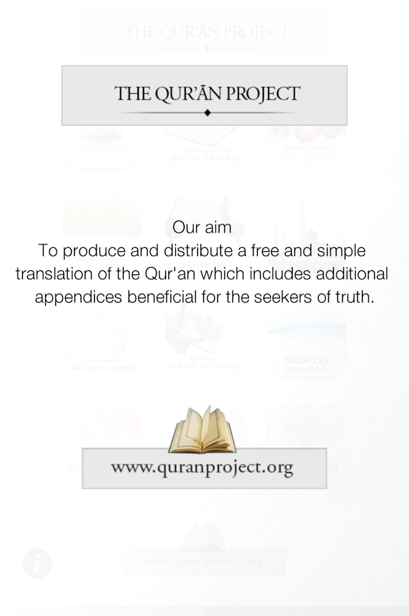 Quran Project - screenshot