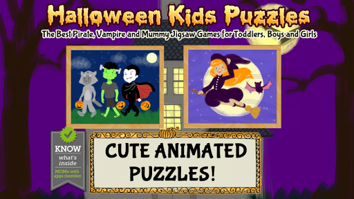 Halloween Games- Kids Puzzles