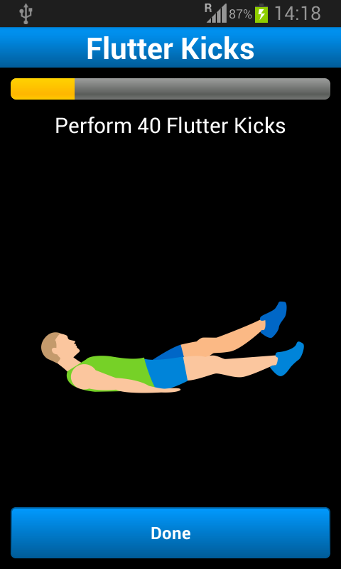 10 Daily Abs Exercises Screen 2