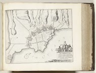 Plattegrond van Gothenburg, ca. 1693-1696
