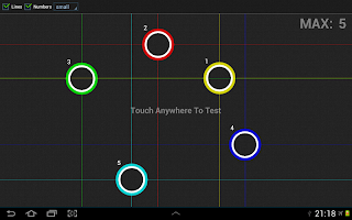 Multi Touch screen tester Free APK 螢幕截圖圖片 #5