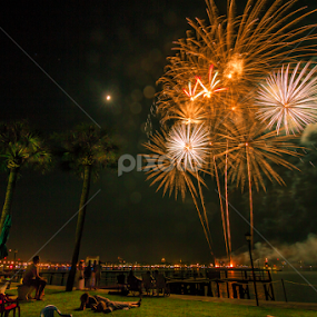 Downtown St Augustine by Jason Green - Public Holidays July 4th