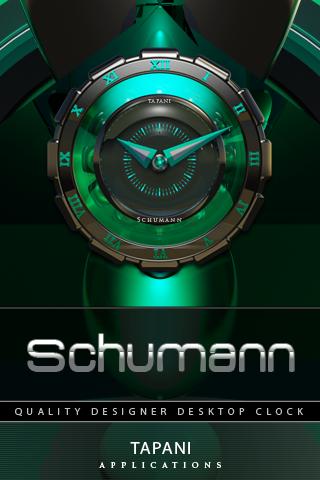 SCHUMANN Designer Clock Widget Screen 3