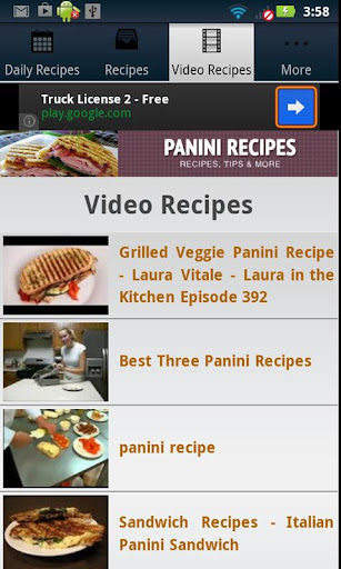 【免費生活App】Panini Recipes!-APP點子