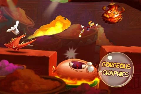    Rayman Fiesta Run- screenshot  