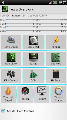 Tegra Overclock