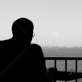 The Man by Bernardo Carmo - Black & White Portraits & People