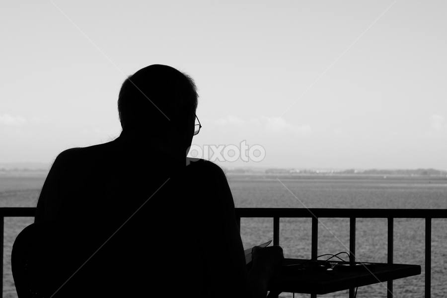 The Man by Bernardo Carmo - Black & White Portraits & People