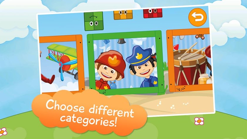 Kids Memory Game Planes Screen 2