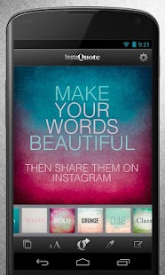 InstaQuote: add text to photos - Android Apps on Google Play