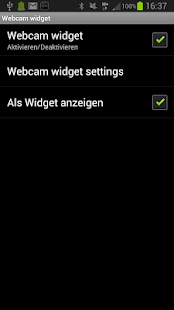 SmartWatch WebCam Widget