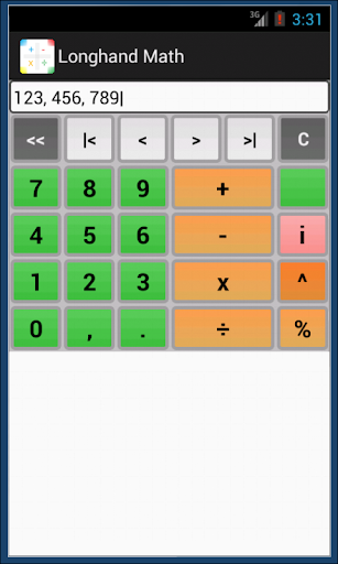 Longhand Math Trial