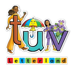 Letterland Stories: T, U & V logo