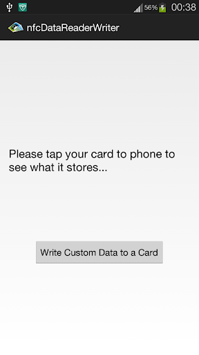 NFC Data Reader Writer