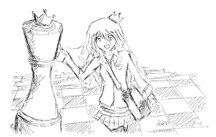 Checkers Queen