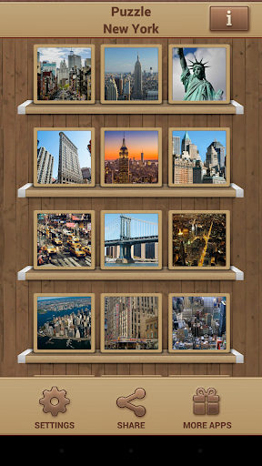 뉴욕 주 - 뉴욕 직소 퍼즐 게임