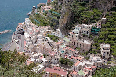 View from Ravello, on the Amalfi Coast of Italy.