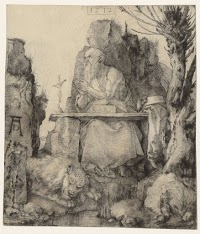 Sint-Hiëronymus in de woestijn