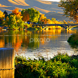 River bridge by Gaylord Mink -  