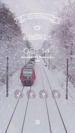 免費下載個人化APP|눈꽃 열차 버즈런처 테마 (홈팩) app開箱文|APP開箱王