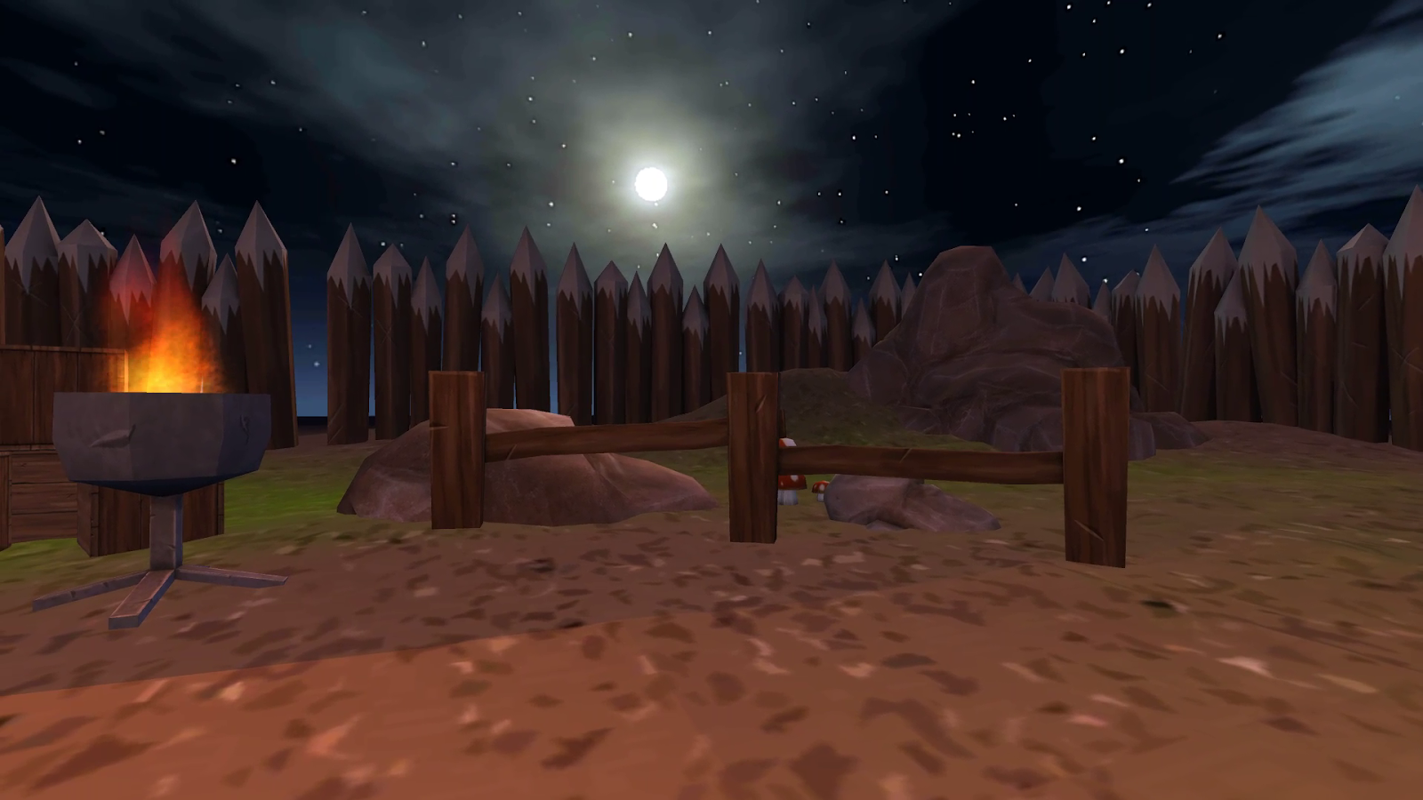    Campfire VR Cardboard- screenshot  