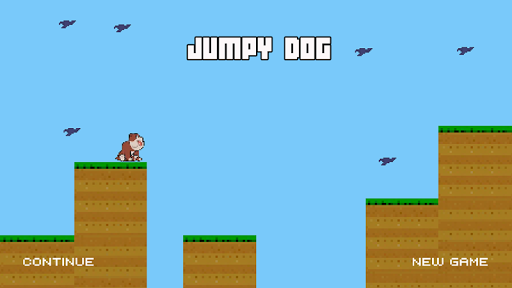 Jumpy Dog