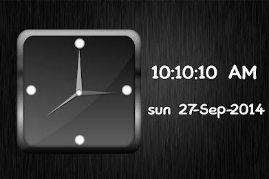 Analog Clock Live Wallpaper by Bhima Apps poster 3