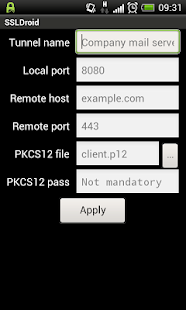 SSLDroid Screenshots 1