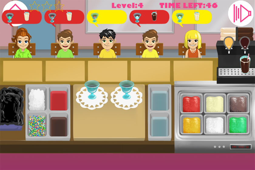 Ice cream restaurant Screen 1