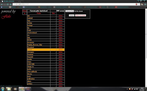 Browse my Droid(WiFi explorer) Screenshots 0
