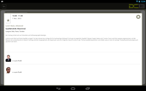 DC13 Developer Conference 2013 Screenshots 3