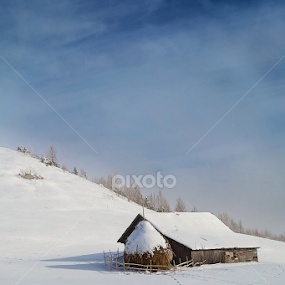 Mountain house by Catalin-Adrian Neacsu - Landscapes Mountains & Hills