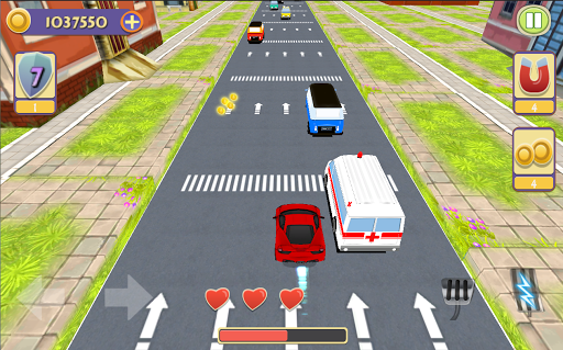 【免費賽車遊戲App】Burnout Traffic Ace-APP點子