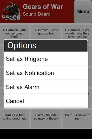 Call of Duty 4 Soundboard Android app Screenshot 1