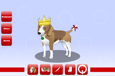 Little Puppy Dress Up Game poster 1