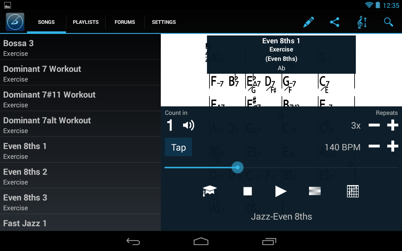 iReal Pro MusicBookPlayAlong Android Apps on Google Play