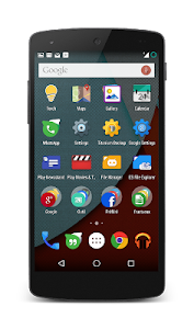 Screenshot BlacqTerial - CM Theme v2
