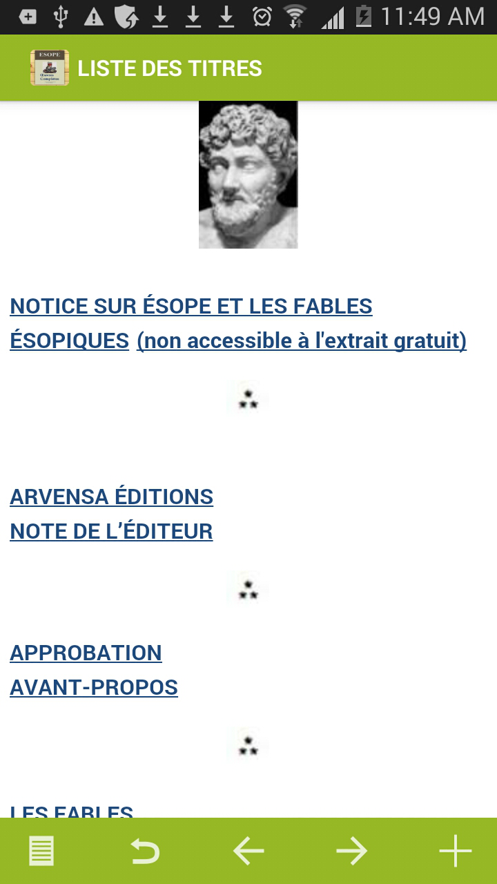 Esope : Oeuvres complètes Screen 1