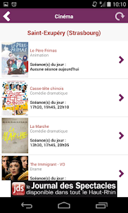 JDS, agenda des sorties Alsace Screenshots 1