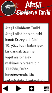 Free Ateşli Silahların Tarihi APK for Android