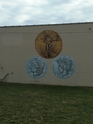 Belmont Coin and Jewelry Mural 