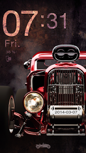 Vintage Car Live Locker Theme