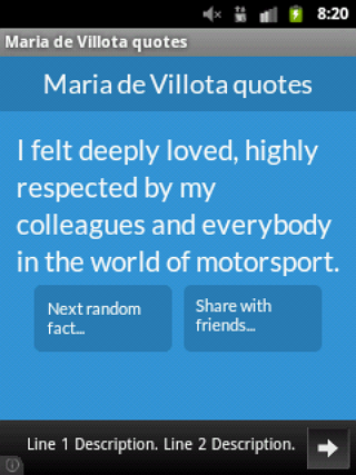 免費下載生活APP|Maria de Villota quotes app開箱文|APP開箱王