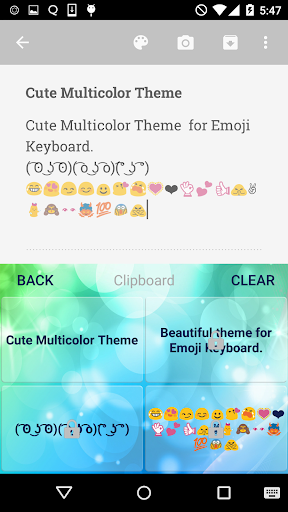 【免費個人化App】Cute Multicolor Emoji Keyboard-APP點子