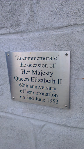 Grampound Coronation Memorial Plaque