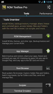  ROM Toolbox Pro: miniatura de captura de pantalla  