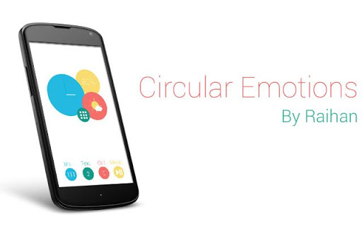 【免費個人化App】Circular Emotions (Widget)-APP點子